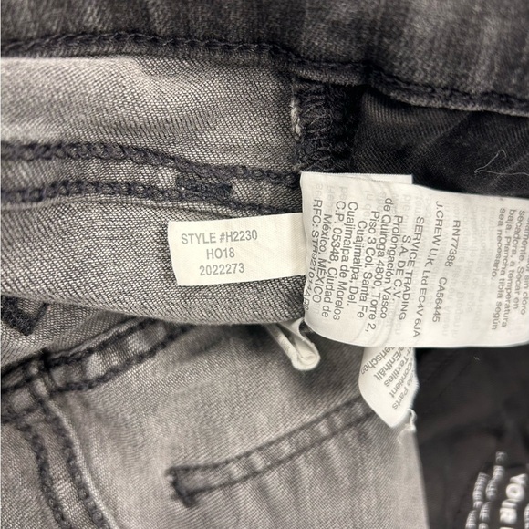 Madewell Black Sea Distressed Skinny Jeans - Picture 5 of 8